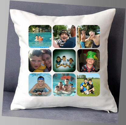 Picture of Photo Cushion with 9 Photos