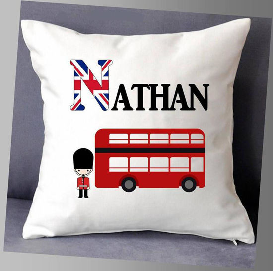 Picture of Childs London Name Cushion