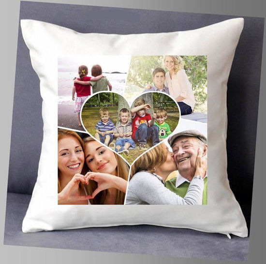 Picture of Photo heart cushion