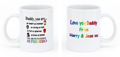 Picture of Superhero Daddy and Grandad Cup