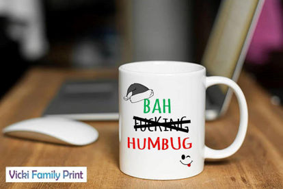 Picture of Adult Bah humbug christmas cup