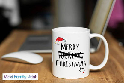 Picture of Adult cup Merry F****ing Christmas