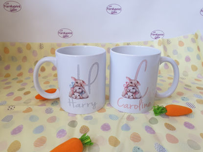 Picture of Rabbit Name Cup Mug